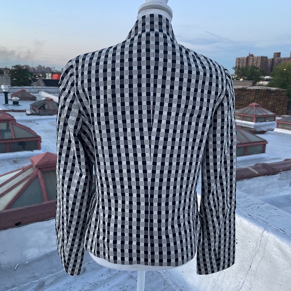 Checked Monochrome Jacket - Picture 5 of 7